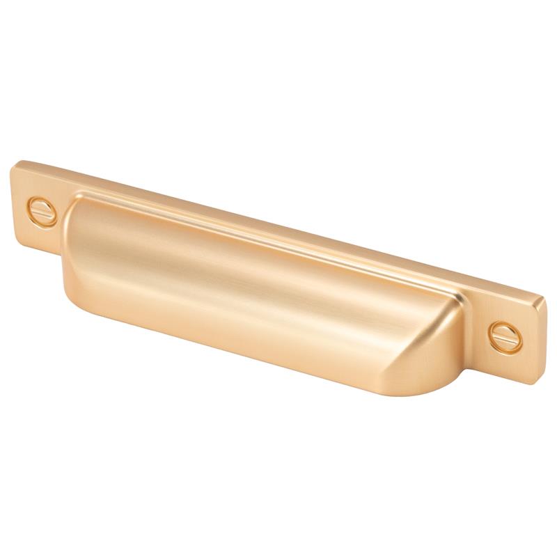 Image Poignée R3817 laiton brossé 128 mm