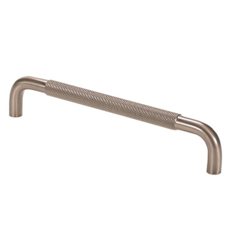 Poignée GRIP R8870 nickel brossé noir 160 mm