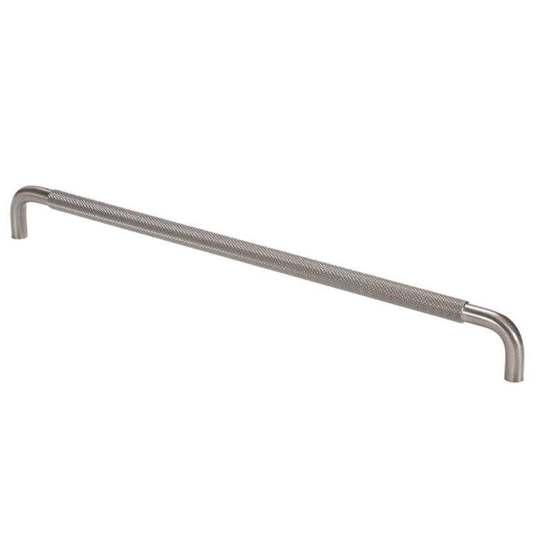 Poignée GRIP R8870 nickel brossé noir 320 mm