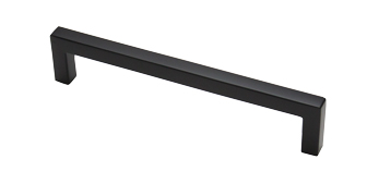 Handle U V0056 matte black 128 mm