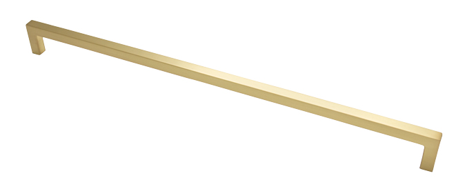 Handle U V0056 brushed brass 320 mm