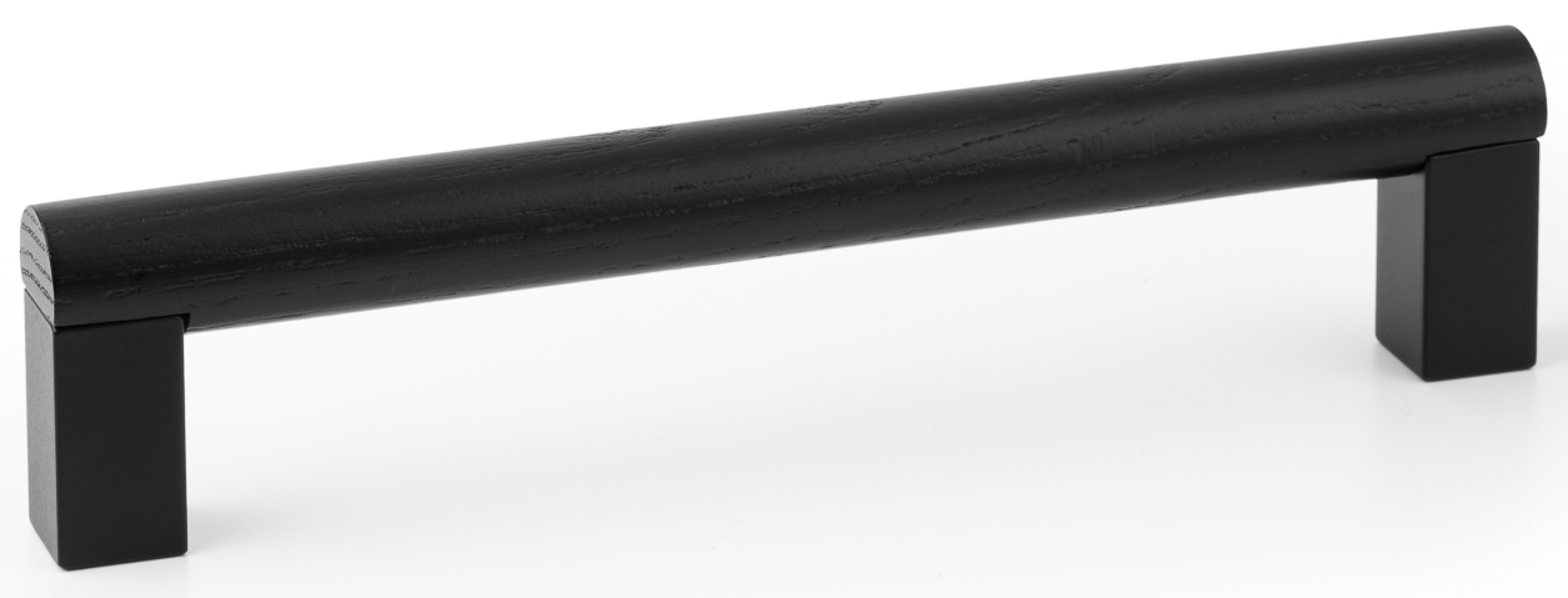 Poignée ETO V0591 noir - frêne laqué noir mat 160 mm
