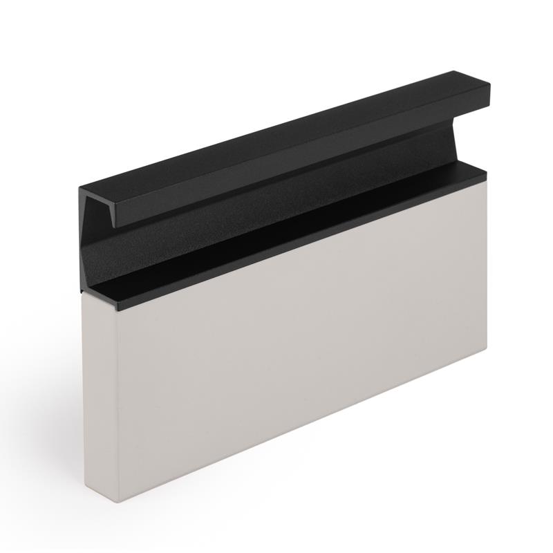 Poignée V0666 SIX noir lava texturé 497 mm