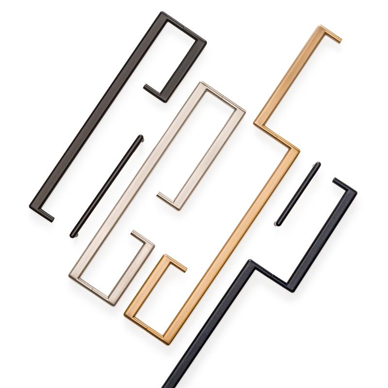 Poignée V0673 BEAM laiton cava brossé 320 mm