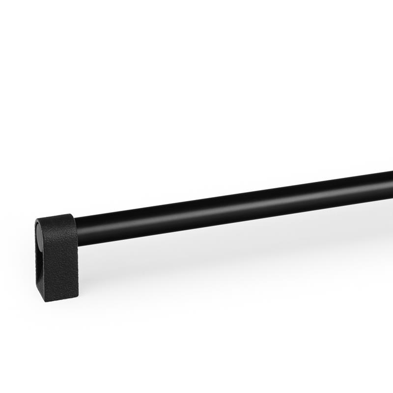 Poignée V0702 CASEY BIG 1SS noir lave texturé + noir mat 416 mm