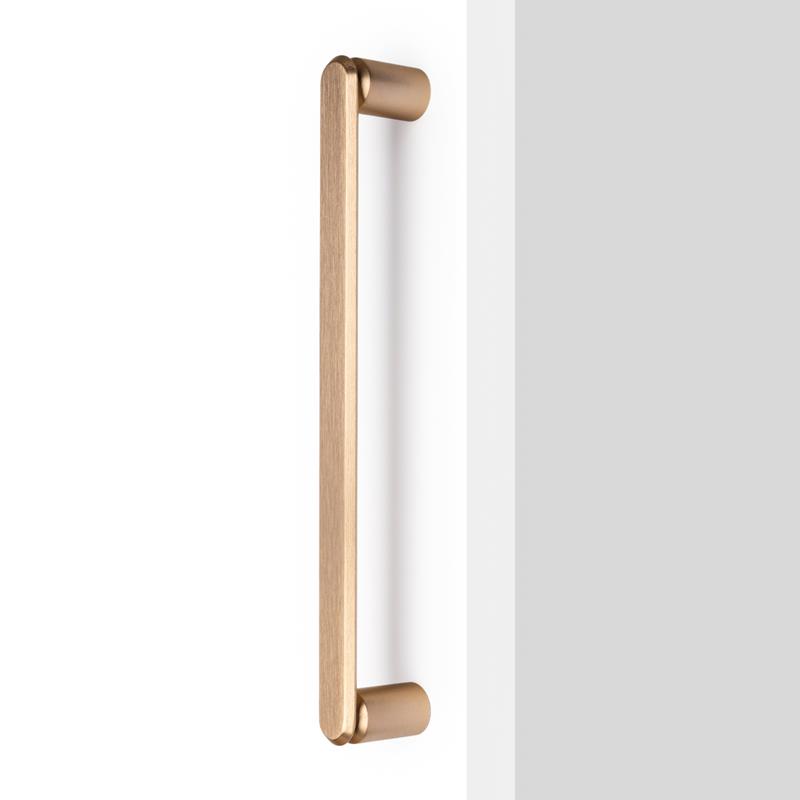 Poignée FASE BIG V0175 laiton cava brossé 320 mm sans vis apparente