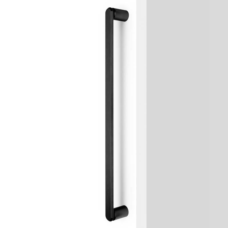 Poignée FASE BIG V0715 noir brossé 480 mm sans vis apparente