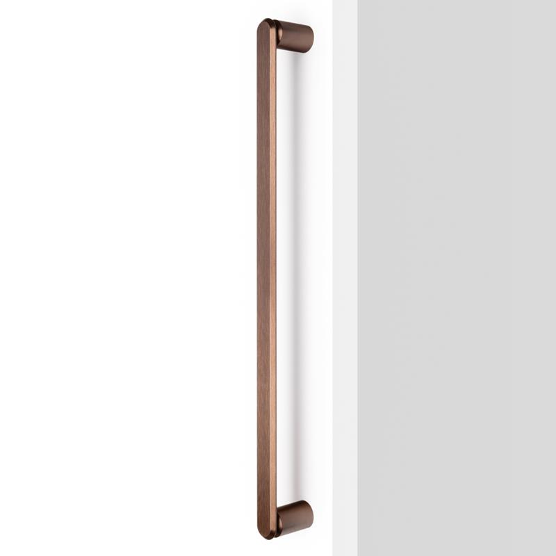 Poignée FASE BIG V0175 bronze brossé 480 mm sans vis apparente