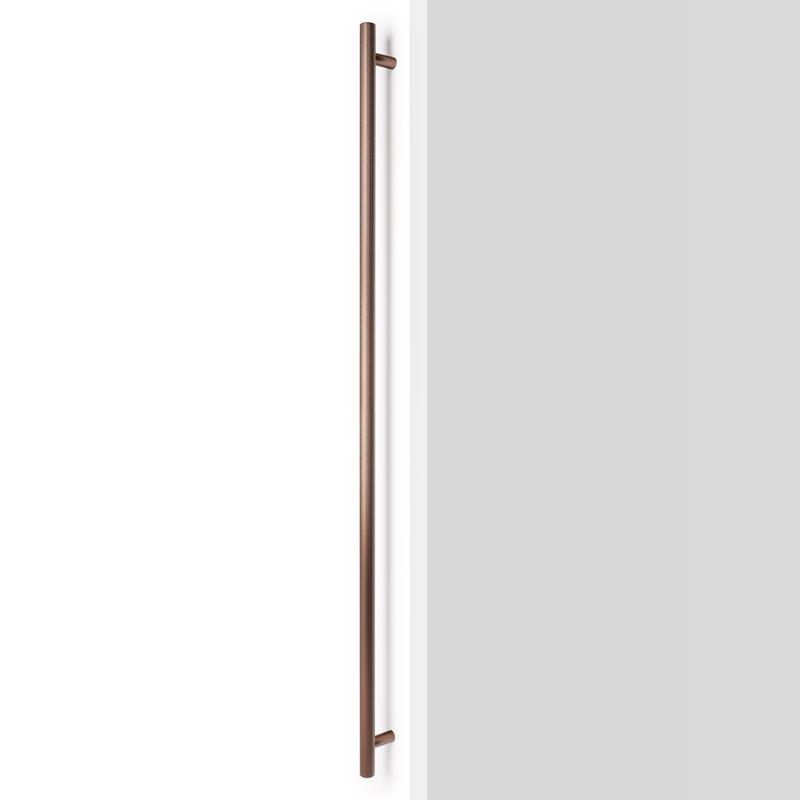 Poignée BOTO BIG V0717 bronze brossé 1024 mm sans vis apparente
