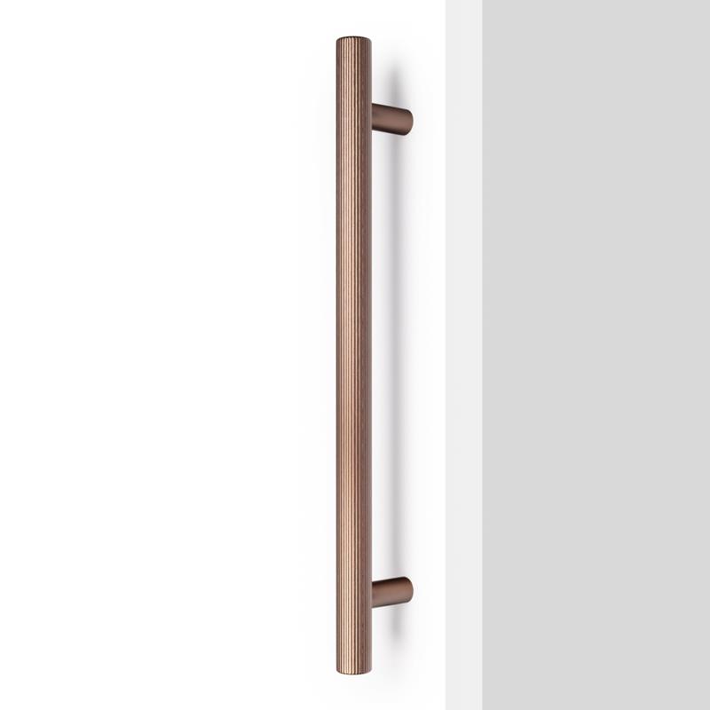 Poignée BOTO BIG V0717 bronze brossé 320 mm sans vis apparente