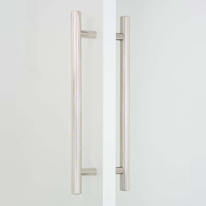 Handle BOTO BIG V0718 polished nickel 320 mm back-to-back mounting