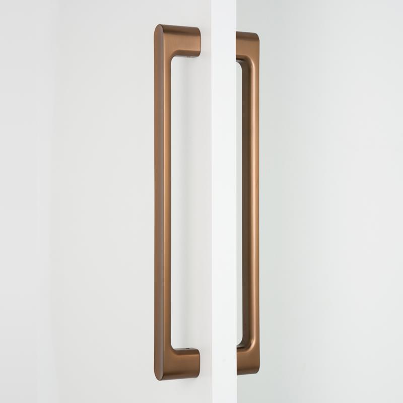 Handle LUV BIG V0736 brushed bronze 384 mm back-to-back mounting