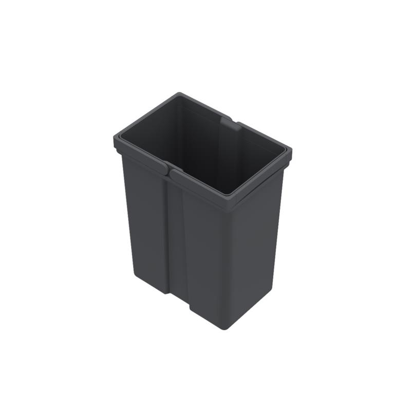 Bac de poubelle Hettich 8L anthracite