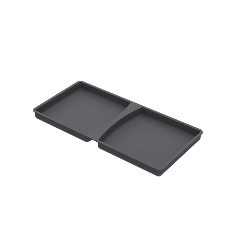 Image Couvercle bac poubelle Hettich 11 L anthracite