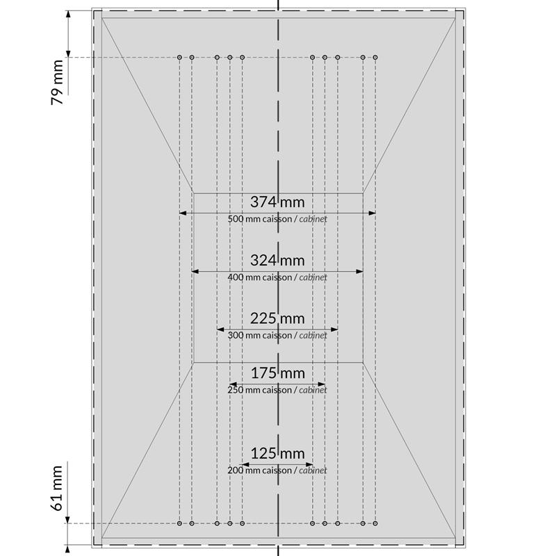 RAN-HCC305D PERÇAGE FAÇADE