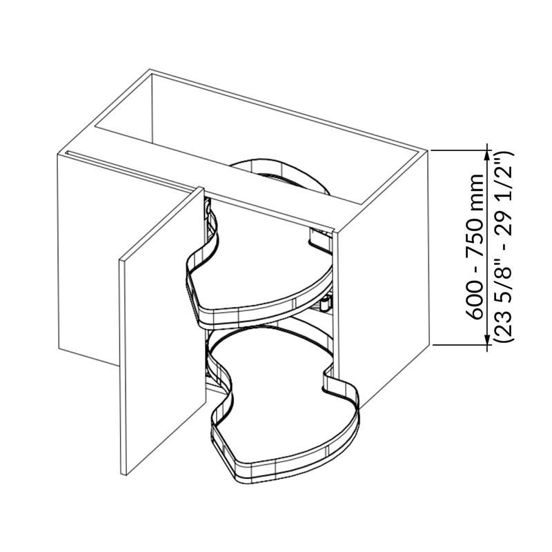 RCM-H101082 spec cabinet height