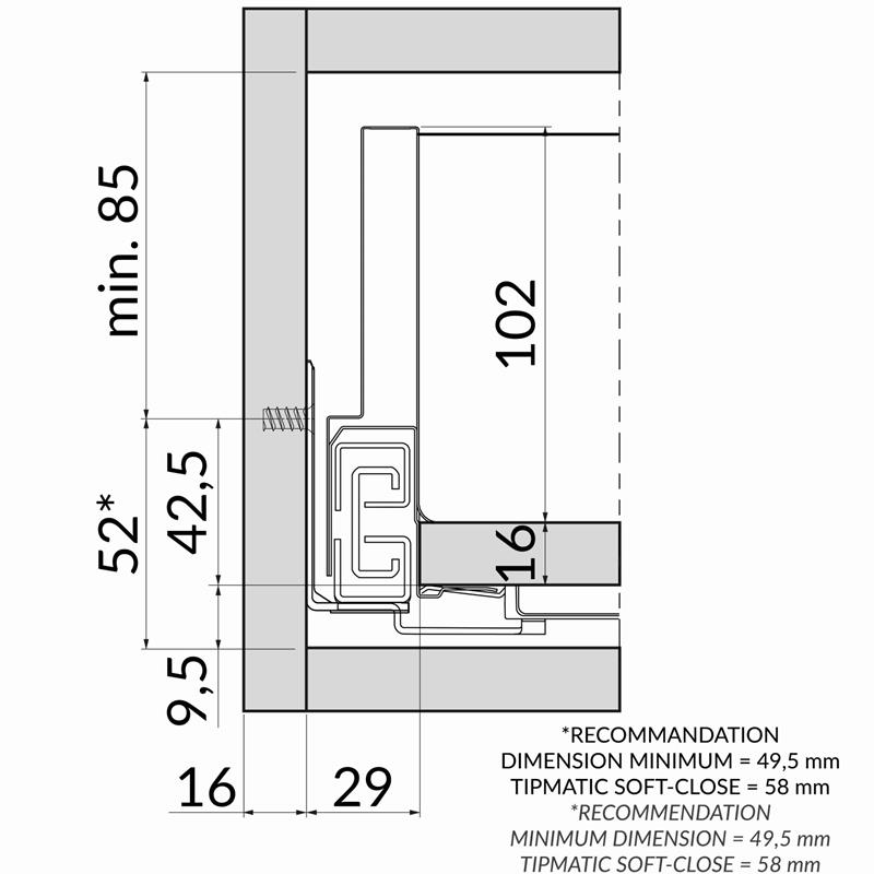 COT-SCA-H122-550-B IMP AVANT