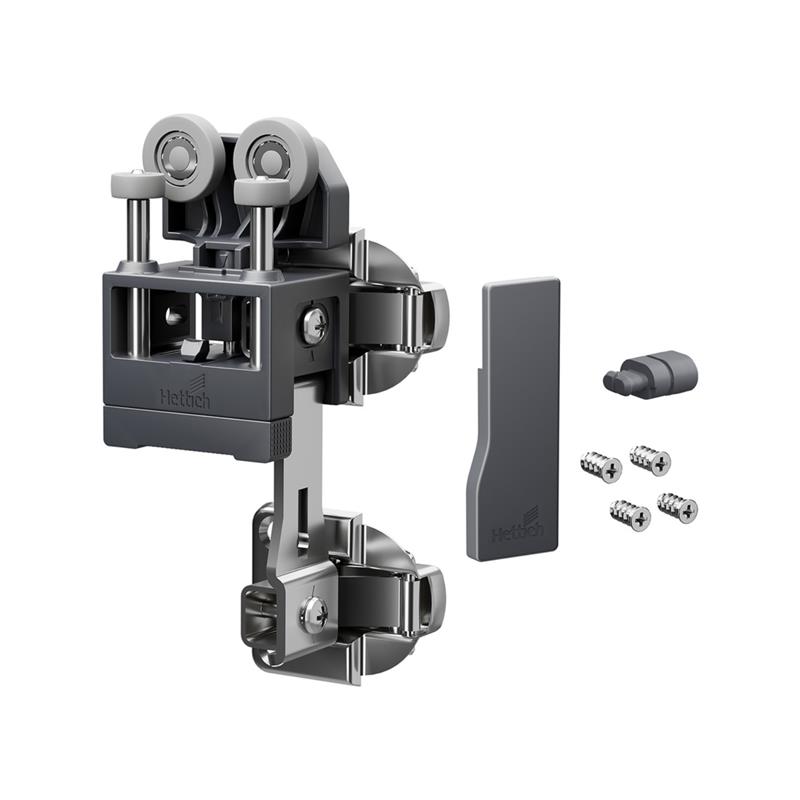 Ensemble WingLine L 12 kg ouverture à droite anthracite pour unité de confort