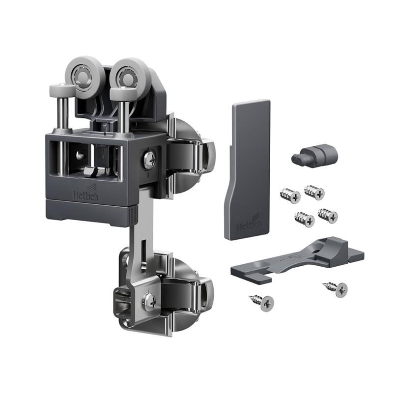 Ensemble WingLine L 12 kg ouverture à droite anthracite
