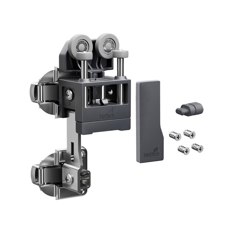 Ensemble WingLine L 12 kg ouverture à gauche anthracite pour unité de confort