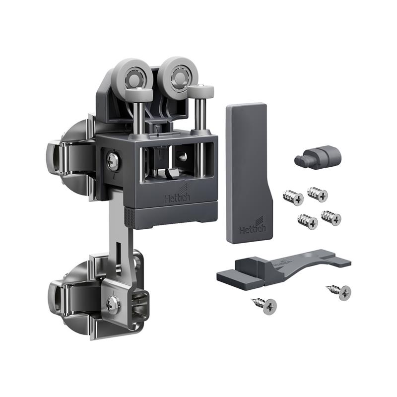 Ensemble WingLine L 12 kg ouverture à gauche anthracite