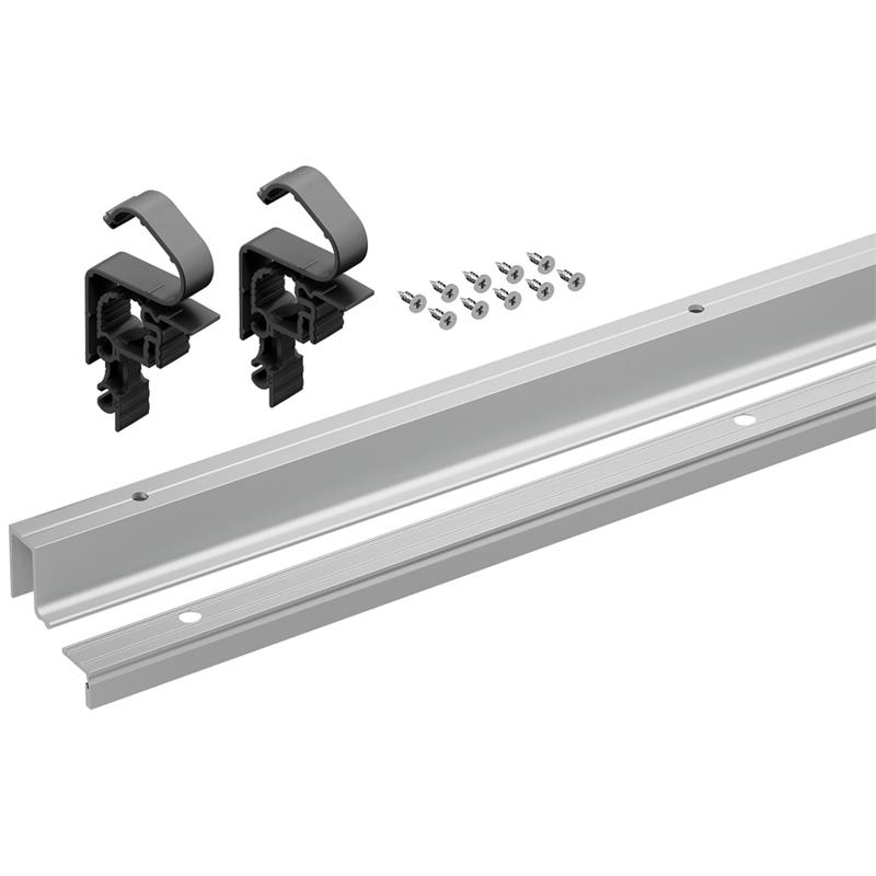 Rail haut et bas WingLine L 1200 mm aluminium anodisé