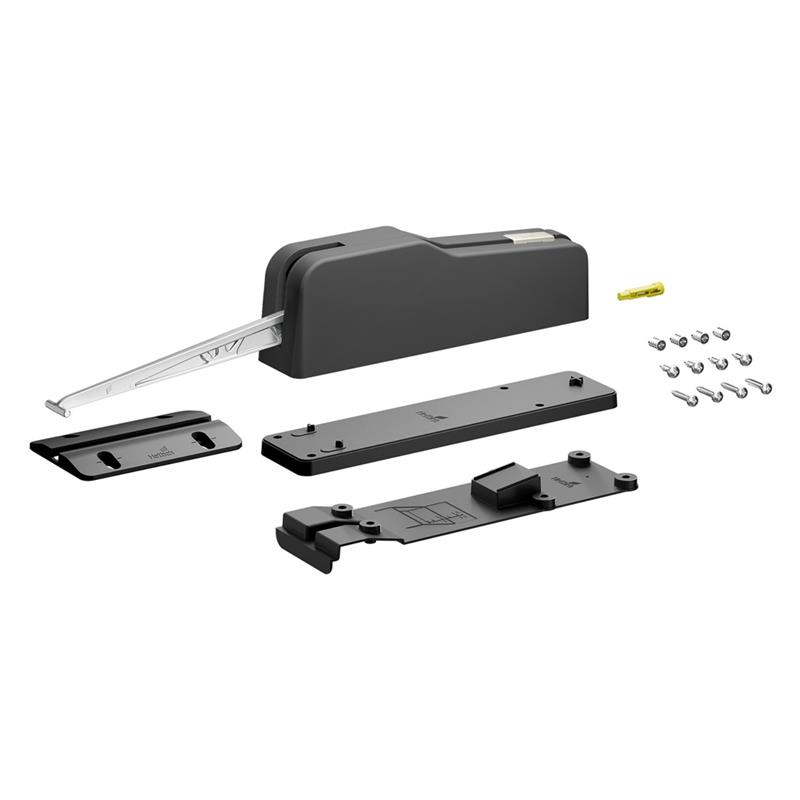 Unité de confort WingLine L/230 Push to move et Pull to move porte lourde anthracite
