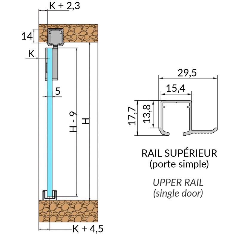 SCM-KIT901B spec porte simple
