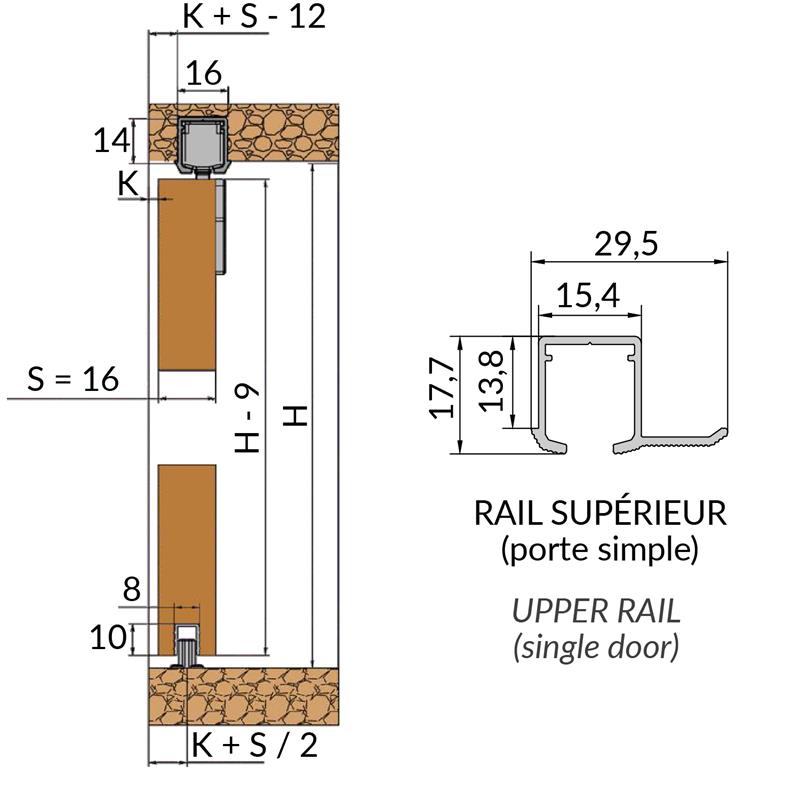 SCM-KIT901A spec porte simple