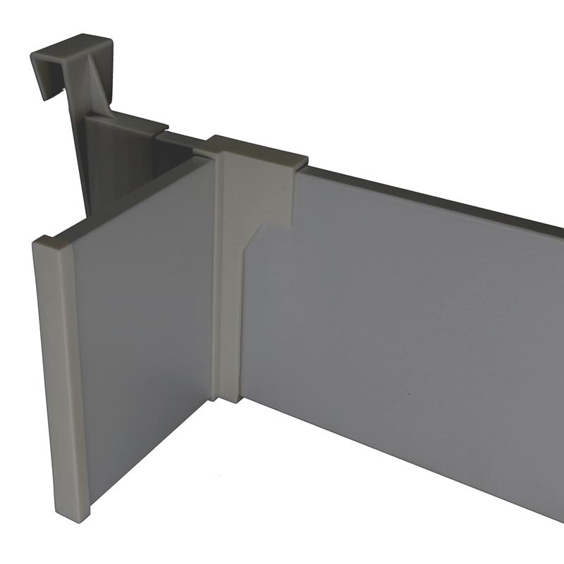Séparateur transversal R13 EVO anthracite profilé 2000 mm
