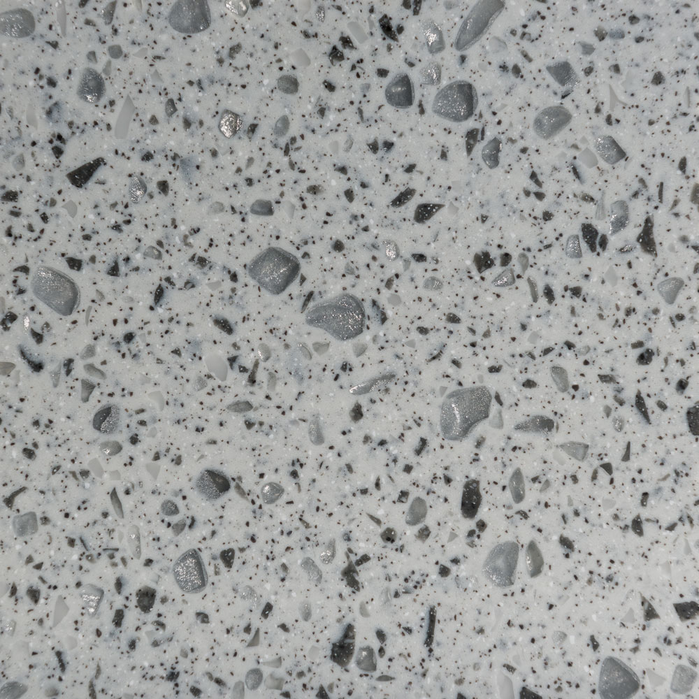 Image Acrylic solid surface 932SA - Mottled Gray half sheet