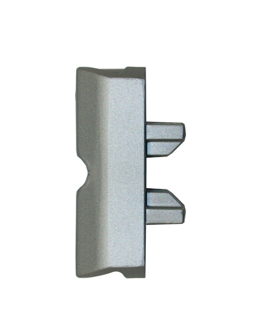 Image Support intermédiaire profilé Slim - attache perpendiculaire au mur (aluminium anodisé 3059)
