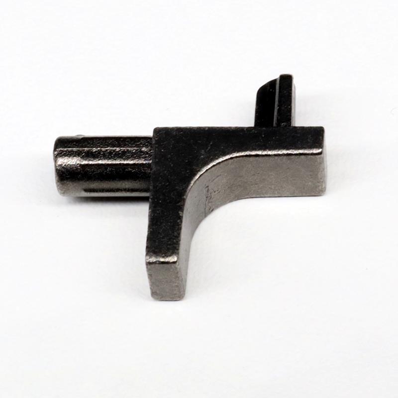 Onyx serie shelf support with holding pin, black chrome