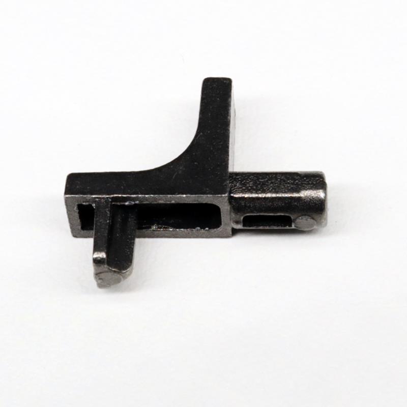 Onyx serie shelf support with holding pin, black chrome