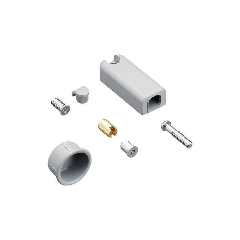 Taquet d'ouverture par pression WingLine L Push to move avec maintien mécanique gris