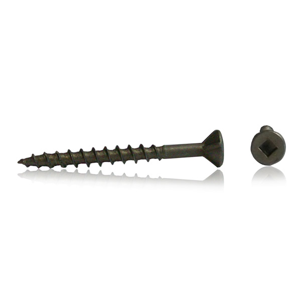 Lo-root self-contersinking nibs flat head lubricized screw