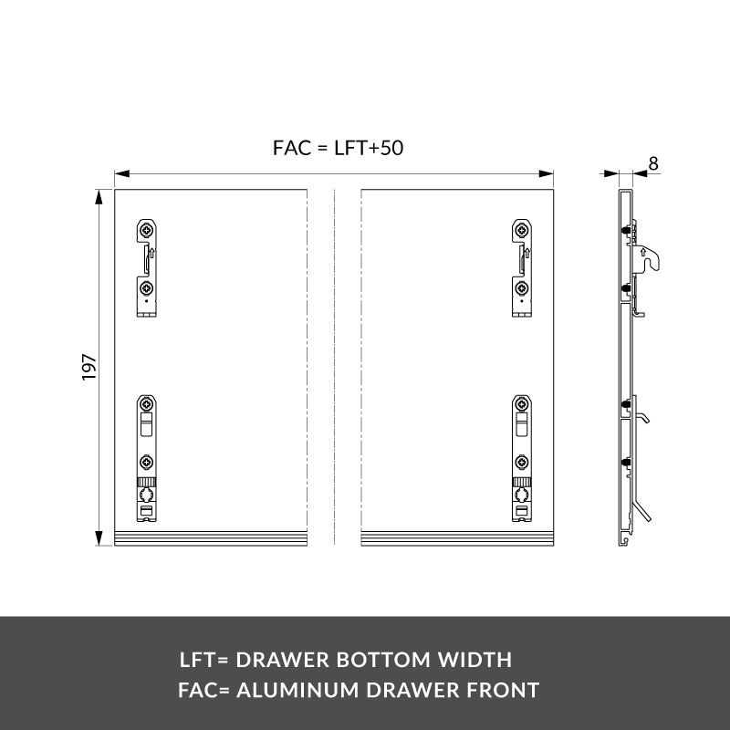 Front fixing